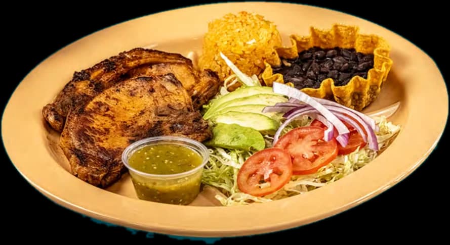 Chuletas de puerco a la parrilla